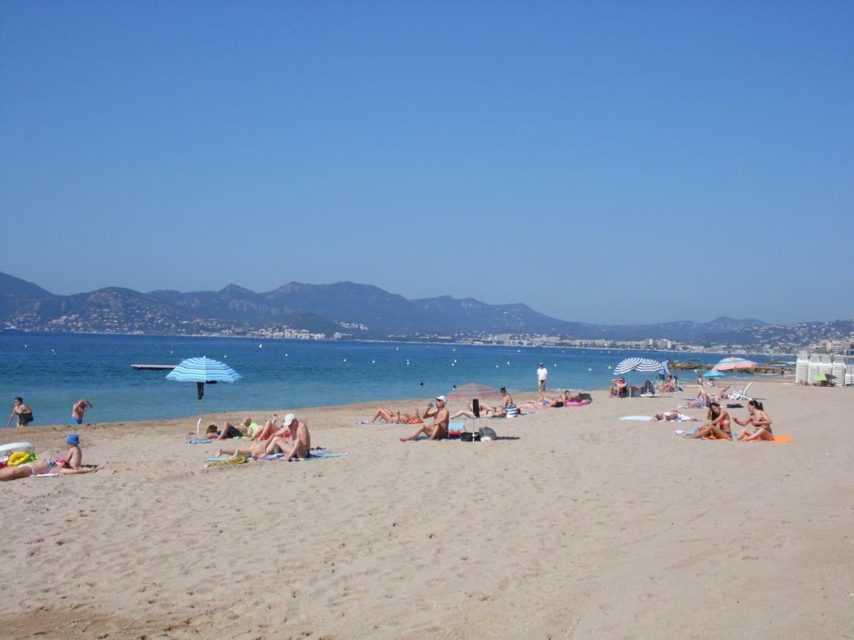 Cannes Plage 2Mn/45M2/Vue Mer/Inernet/Clim/Parking Prive Exterior foto