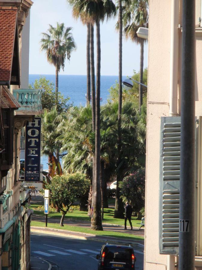 Cannes Plage 2Mn/45M2/Vue Mer/Inernet/Clim/Parking Prive Exterior foto